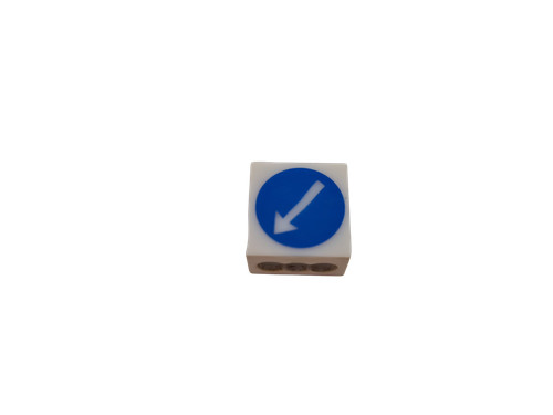 Lego treno 1x2x2 freccia blu - 1x2x2,