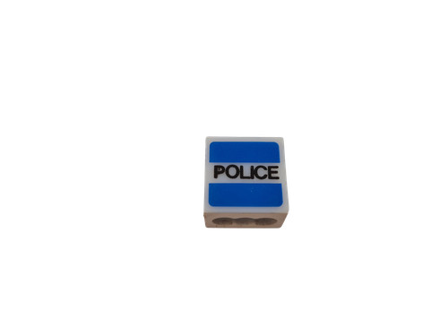 Lego treno 1x2x2 polizia - treno,