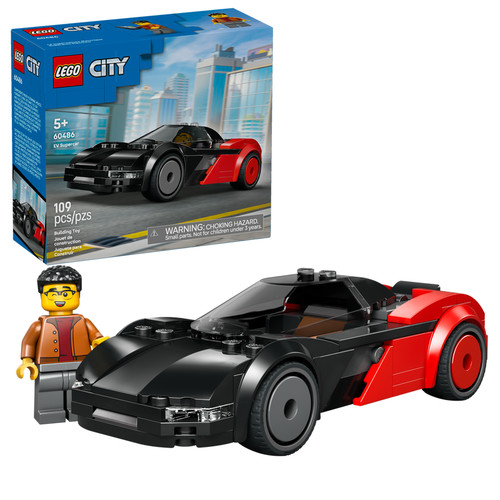 Lego city 60486 supercar - ev,